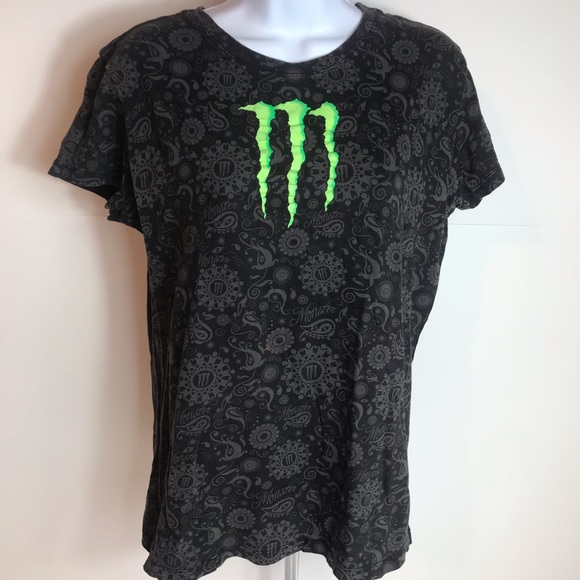 monster Tops - Monster energy tee shirt